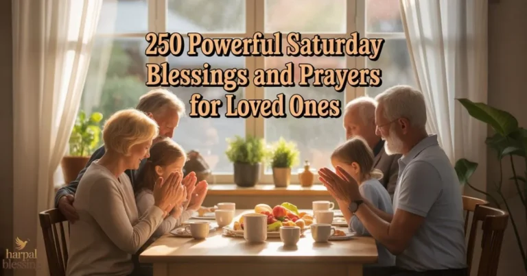 250 powerful Saturday blessings and prayers for loved ones sharing joy, faith, and gratitude