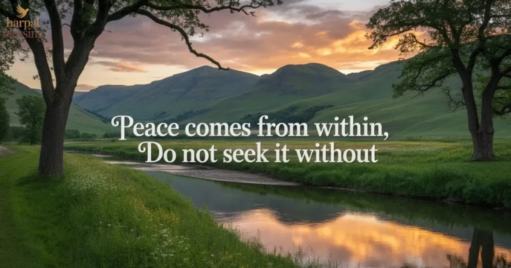 Good Evening Blessings nature view peaceful quote calm landscape spiritual evening peace hope