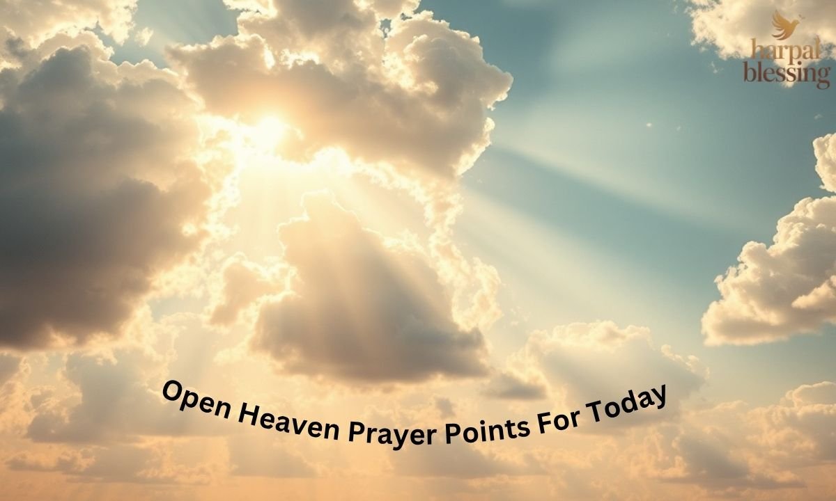 30 Open Heaven Prayer Points For Today With Scriptures