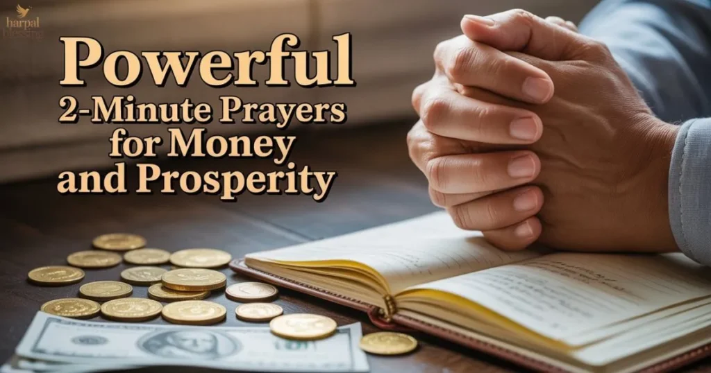 Understanding 2-minute prayers for money and prosperity for spiritual financial guidance