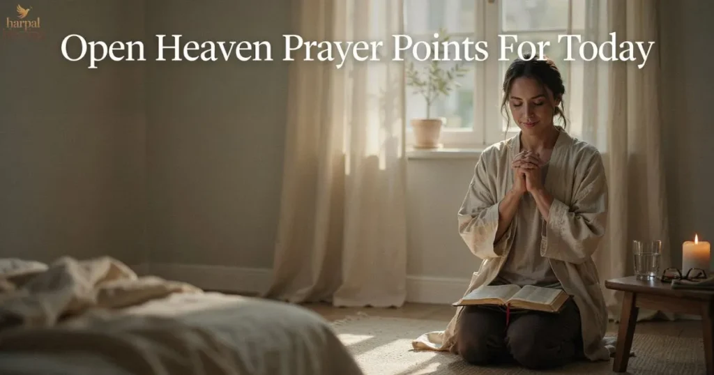 Open Heaven Prayer Points For Today for daily prayer, faith, wisdom, and God's guidance