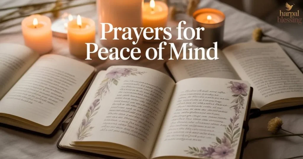 Prayers for peace of mind with powerful daily prayers for anxiety stress healing and spiritual comfort in every situation