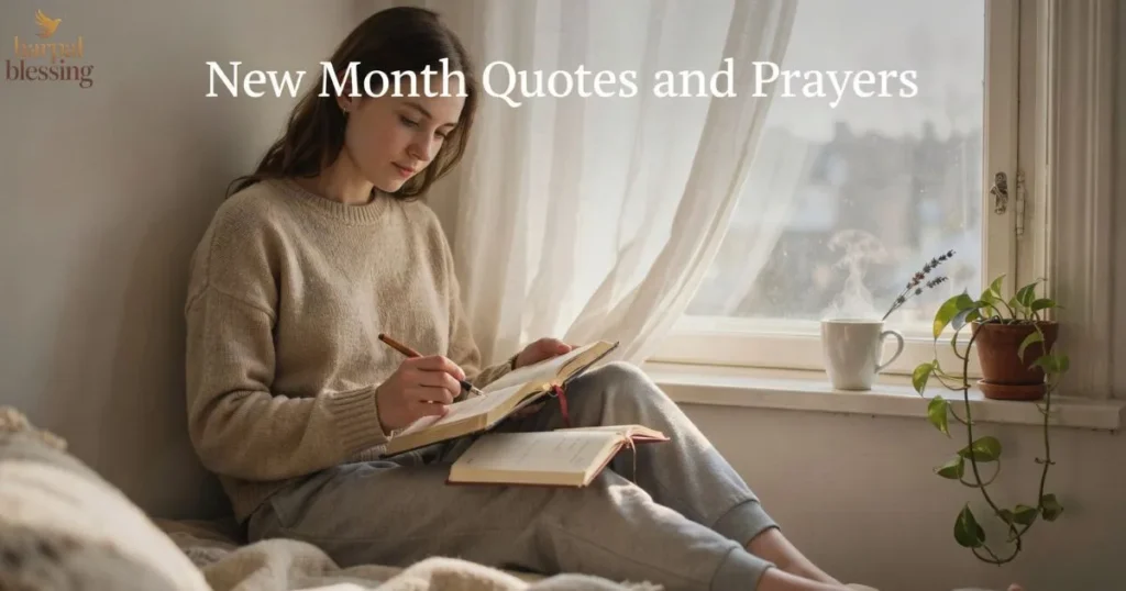 New Month Quotes and Prayers explanation, faith reflection, prayer journal, spiritual renewal and God’s guidance for fresh start