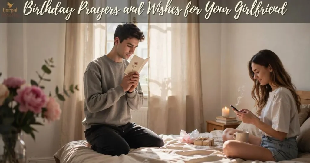 Birthday Prayers and Wishes for Your Girlfriend expressing faith, love, and God's blessings