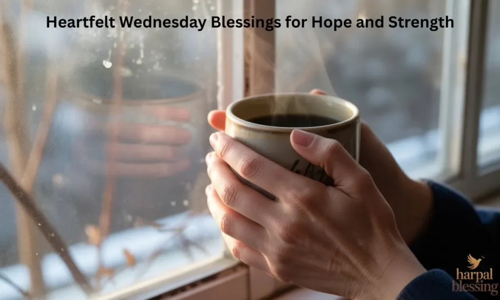 Heartfelt Good Morning Wednesday Blessings with heartfelt encouragement and daily gratitude reflections for hope and strength
