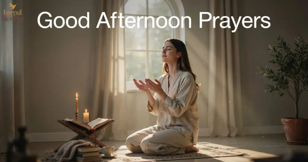 Good Afternoon Prayers daily routine focus consistency spiritual discipline midday devotion and prayer habit