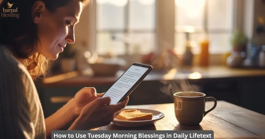 How to use Good Morning Tuesday blessings daily for hope, gratitude, and calm.