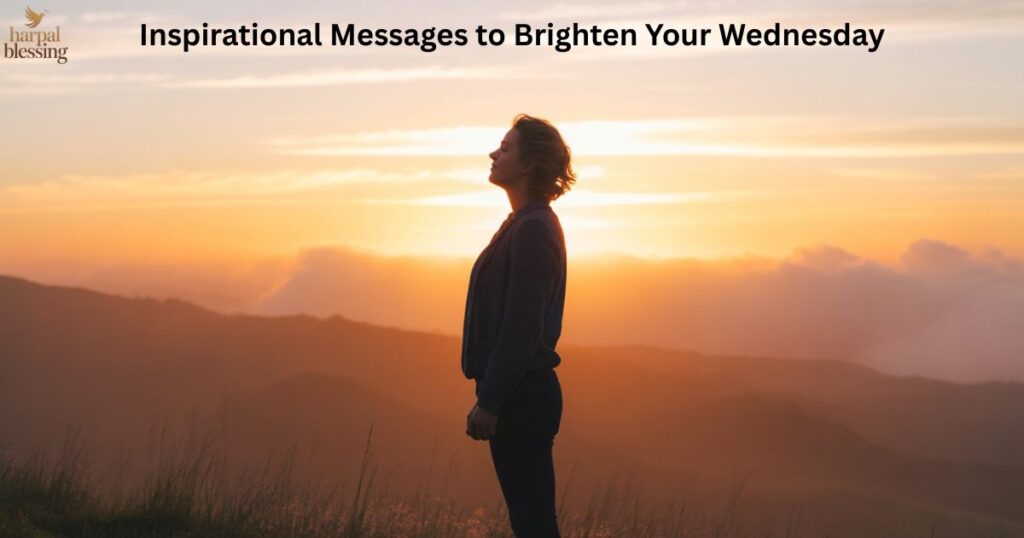 Inspirational Wednesday messages offering motivation, hope, and encouragement for midweek strength