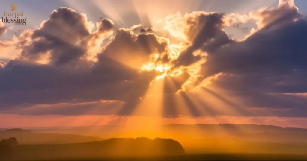 Monday morning blessing images with hope, sunrise light, faith, spiritual renewal and positive Monday energy