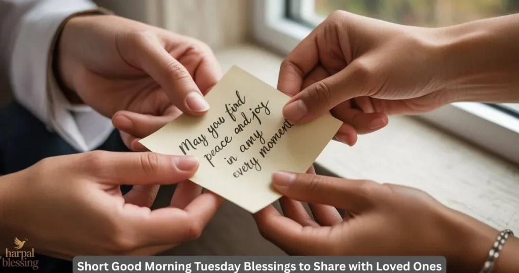 Share short Good Morning Tuesday blessings with loved ones to inspire hope and joy.