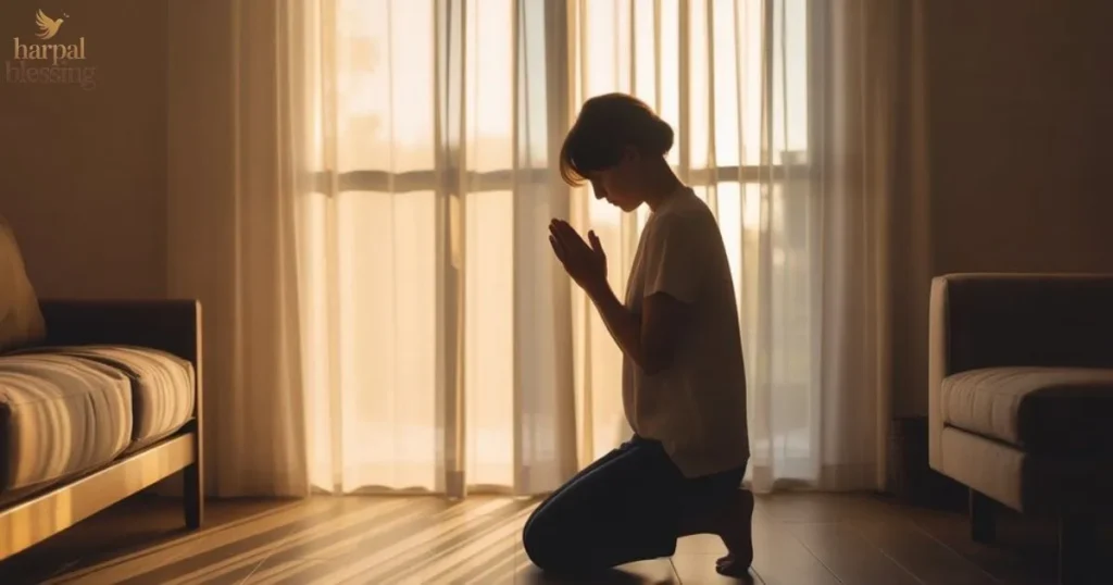 Monday morning blessing images showing trust in God, prayer, faith, guidance and peaceful weekly start