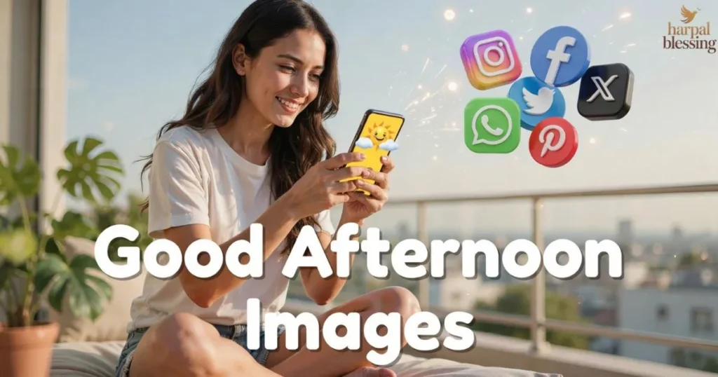 Good Afternoon Images shared online to spread positivity, connection, encouragement, and kindness