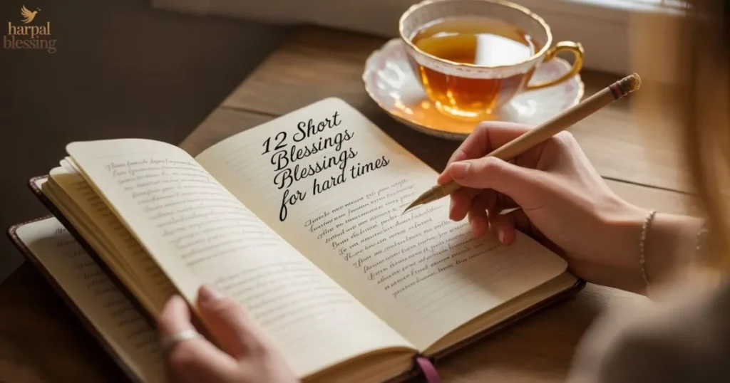 12 short blessings for hard times you can use daily to strengthen faith and hope.