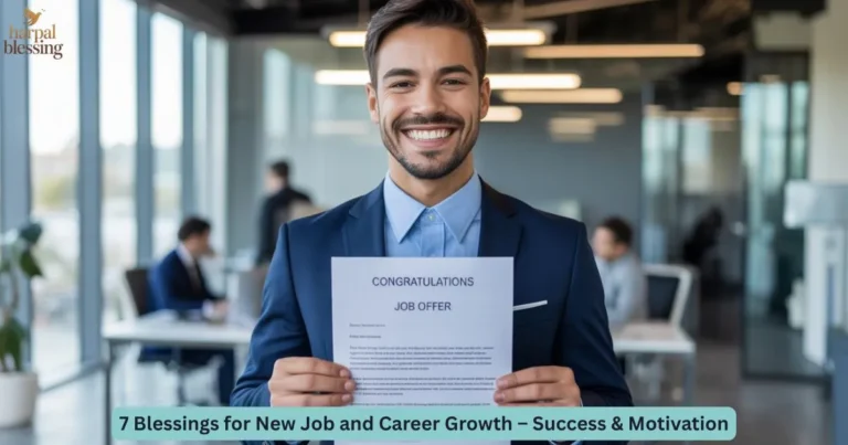 7 blessings for new job and career growth boosting confidence and professional success