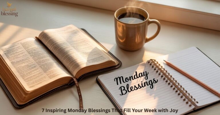 Reflect on Monday blessings with gratitude, prayer, and motivation to inspire your week.