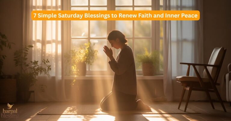 7 simple Saturday blessings to renew faith and inner peace with morning reflection