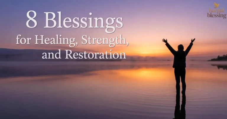 8 Blessings for Healing, Strength, and Restoration bring hope, peace, and spiritual renewal through God’s guidance.