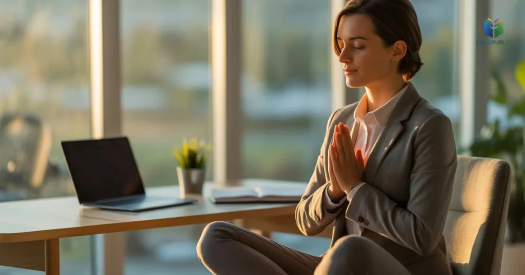 Incorporating daily blessings for career growth and new job motivation and focus
