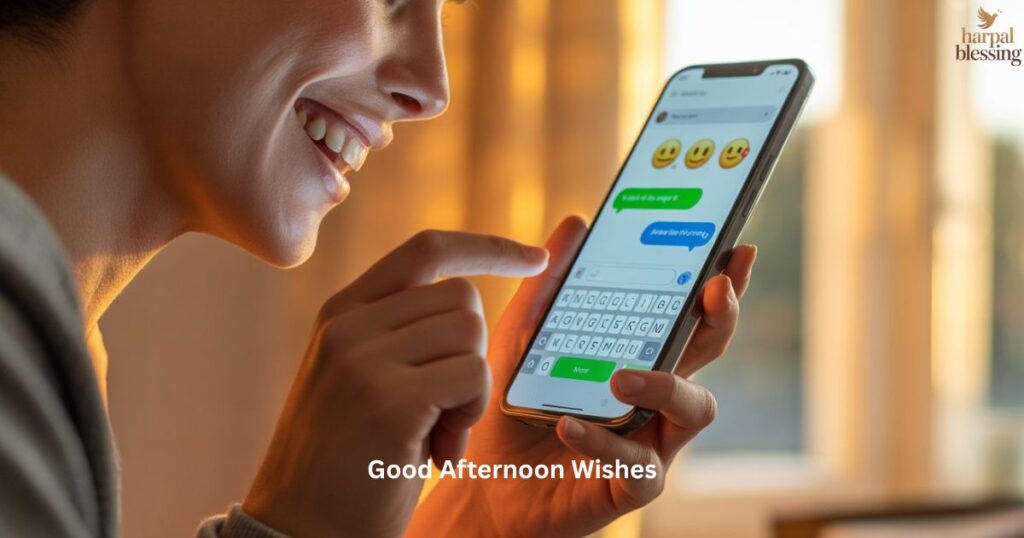 Sending good afternoon wishes to friends and family with joyful messages and blessings