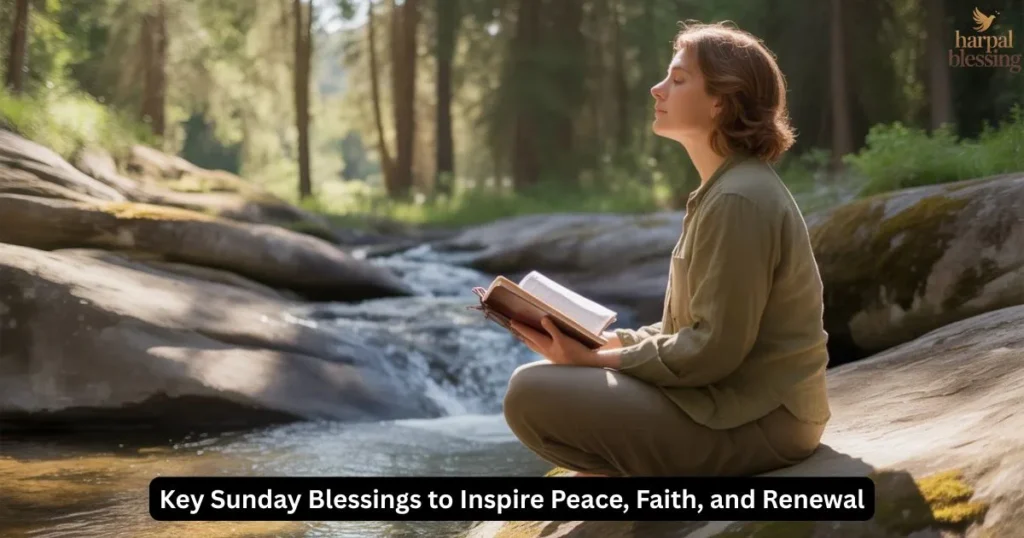 Sunday blessings guiding faith, inner peace, and spiritual renewal through prayer