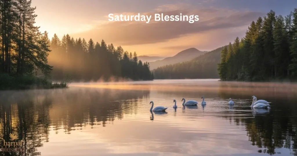 Peaceful Saturday blessings in nature to refresh faith and spiritual well-being