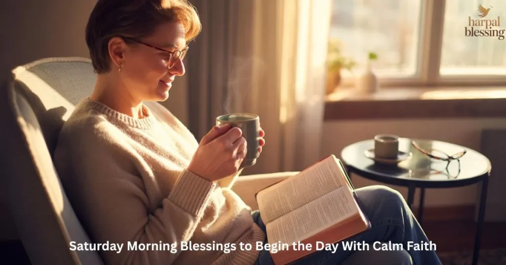 Calm Saturday morning blessings to start the day with faith and reflection