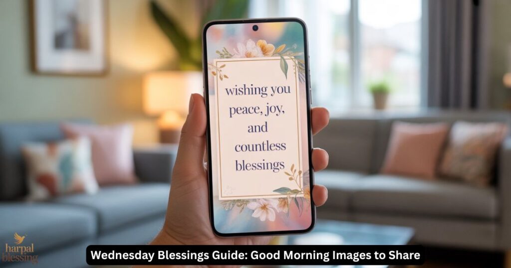 Share Wednesday Blessings Guide good morning images to inspire midweek positivity and gratitude
