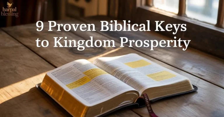 9 Proven Biblical Keys to Kingdom Prosperity guiding believers in faith, stewardship, and spiritual growth